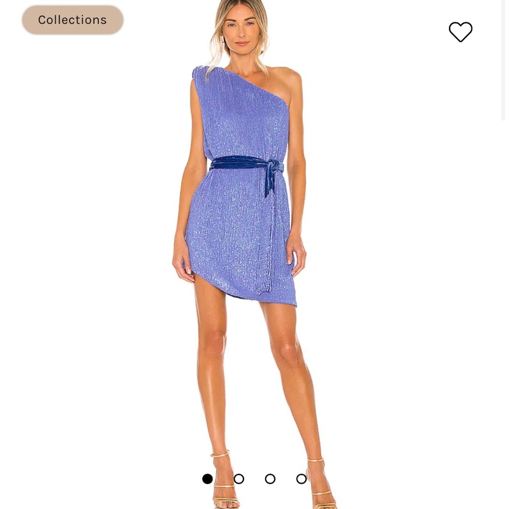 Retrofete Ella Dress in Teal Rainbow